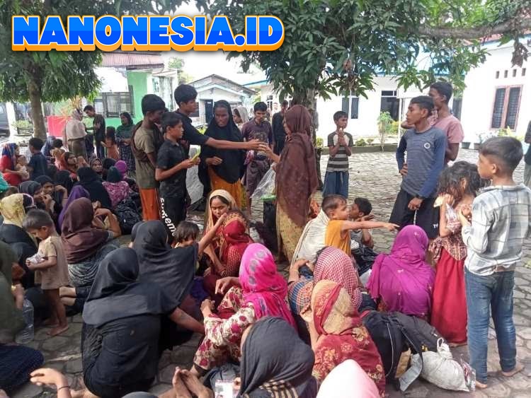 Penemuan 146 Imigran Rohingya di Pantai Dewi Indah Deliserdang