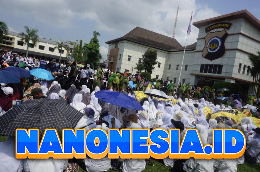 Ribuan Santri di DIY Gelar Aksi Tolak Miras dan Kecam Penusukan