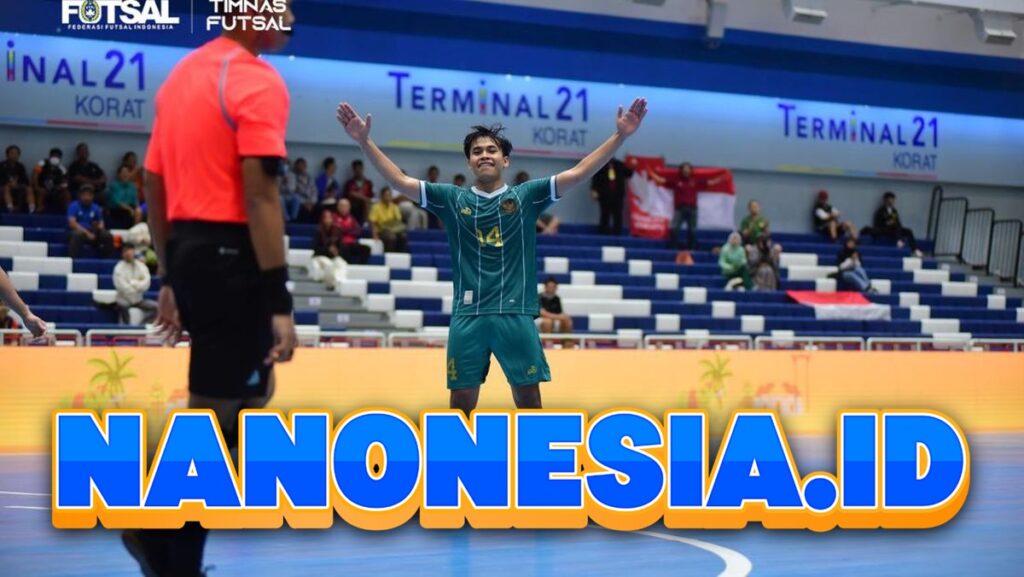 Indonesia Menang Telak 5-1 atas Myanmar, Juara Grup Piala AFF Futsal