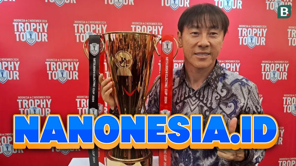 Shin Tae Yong dan Sentuhan Akrabnya pada Trofi Piala AFF 2024